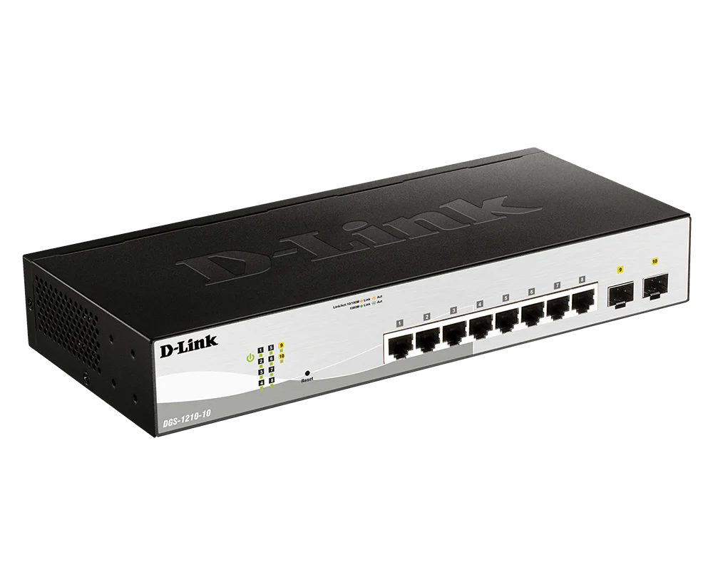 10-Port Gigabit Smart Managed Switch - DGS-1210-10 - Image 3