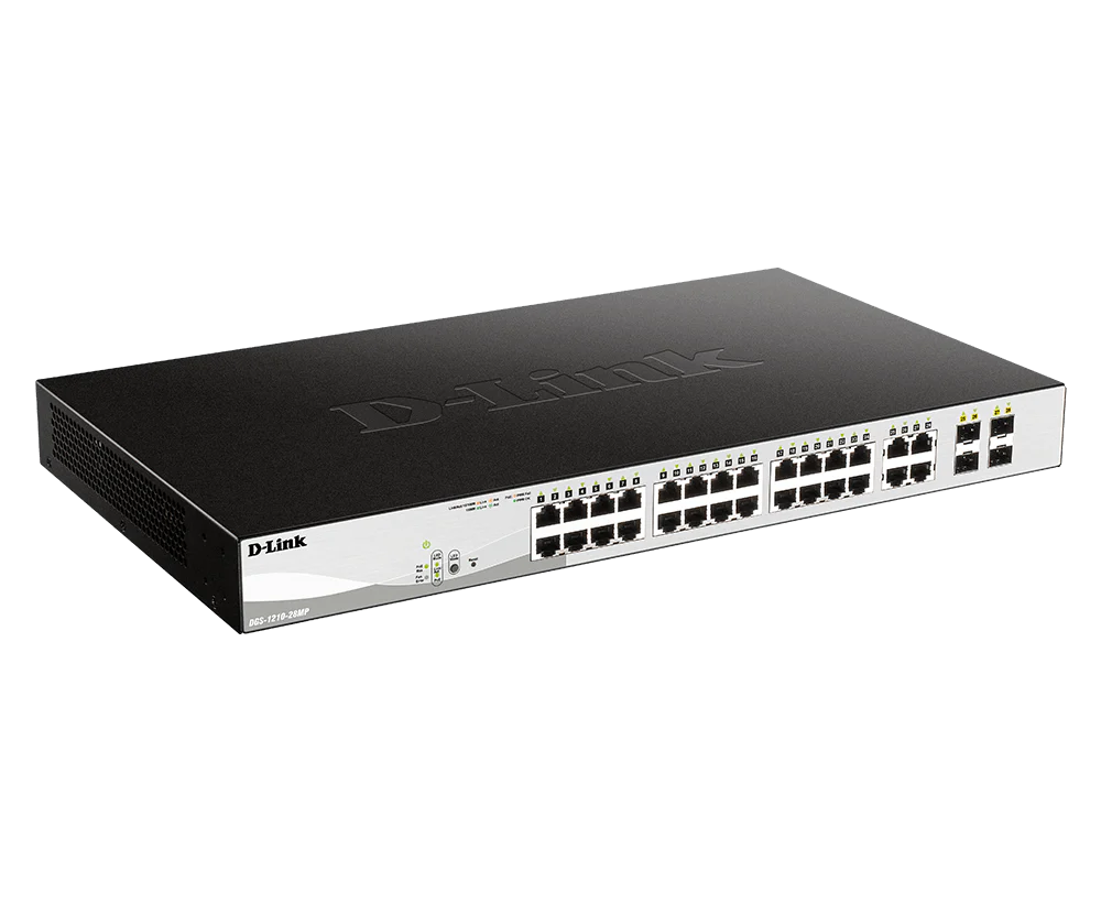 28-Port Gigabit Smart Managed PoE Switch - DGS-1210-28MP - Image 3