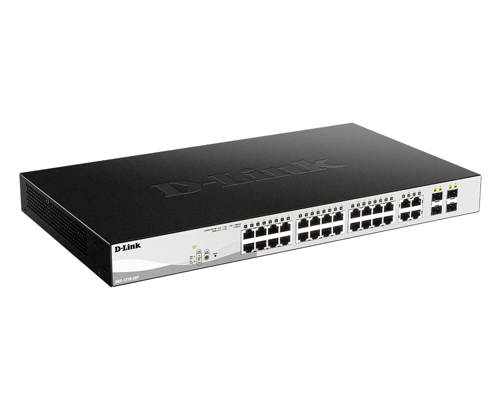 28-Port Gigabit Smart Managed PoE Switch - DGS-1210-28P - Image 3