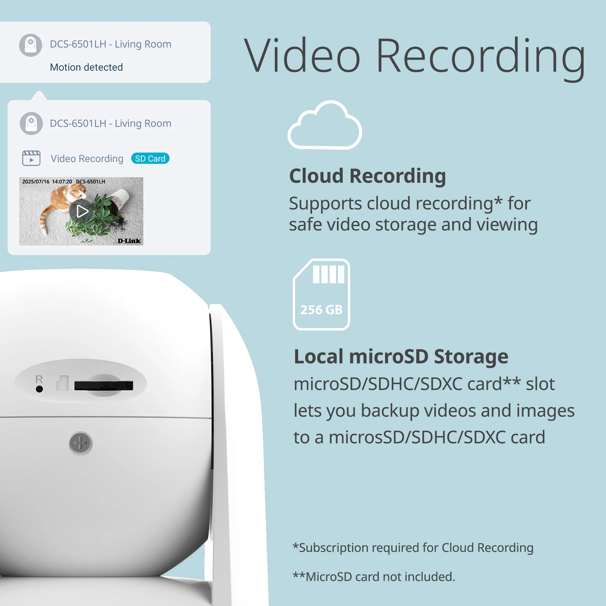 2K Pan & Tilt Wi-Fi 6 Camera - DCS-6501LH - Image 8