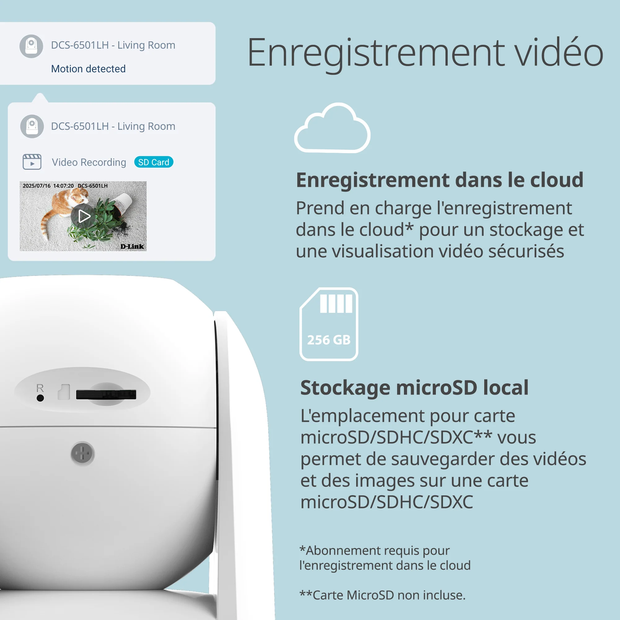 2K Pan & Tilt Wi-Fi 6 Camera - DCS-6501LH - Image 9