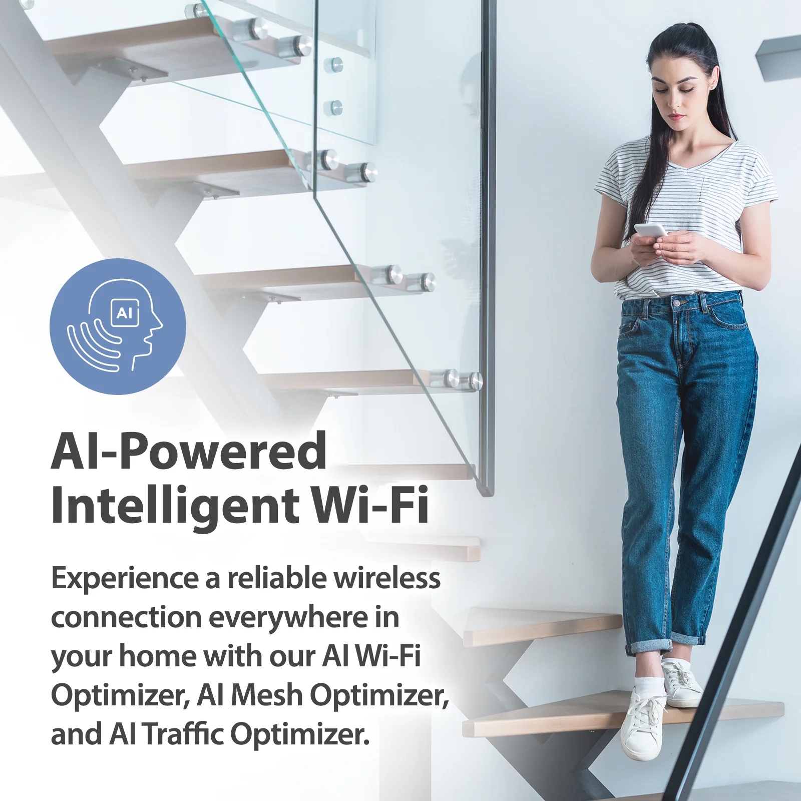 D-Link AQUILA PRO AI AX6000 Wi-Fi 6 Smart Mesh Router - M60 - Image 15