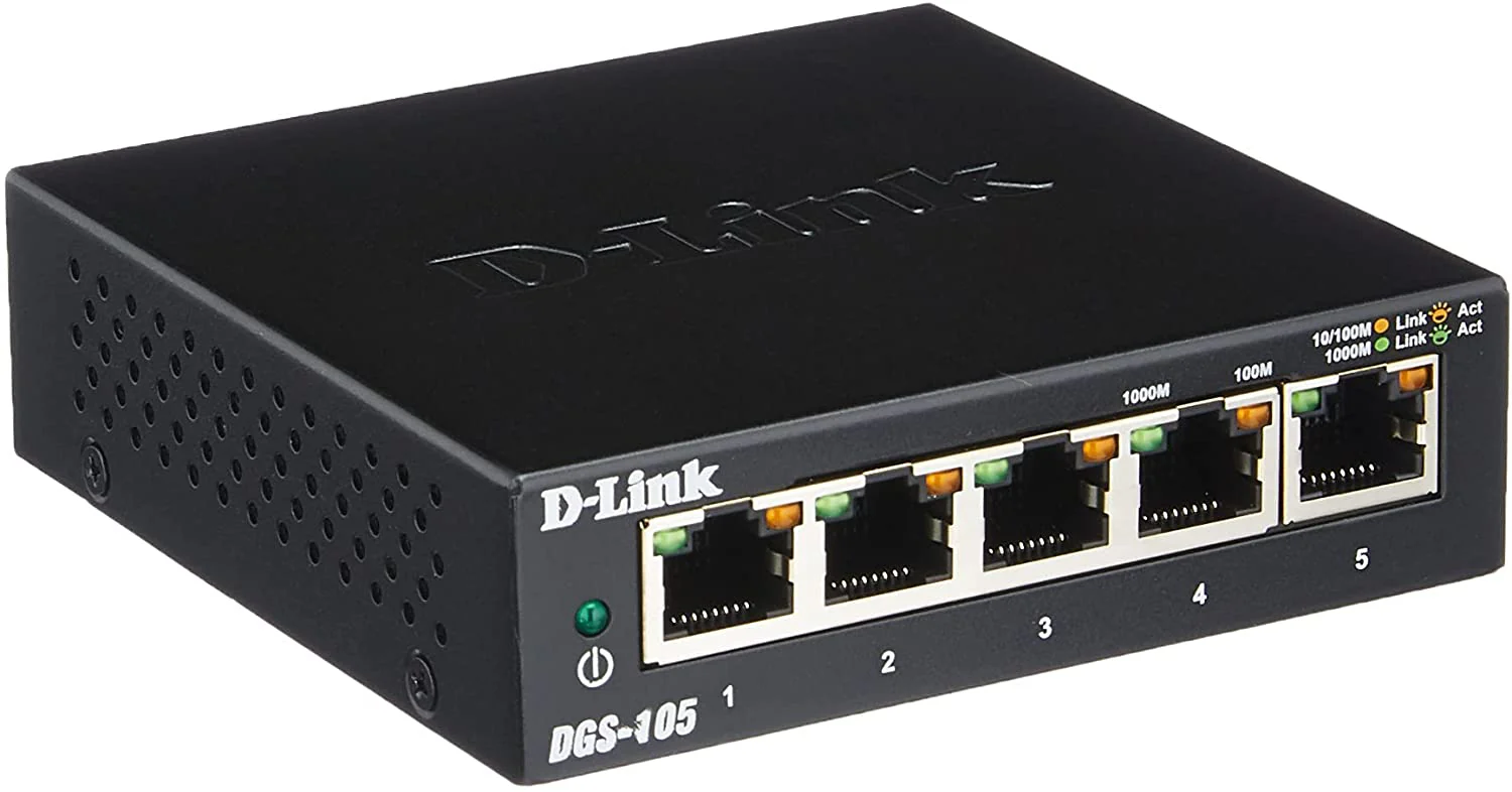 [Certified Refurbished] 5-Port Gigabit Metal Desktop Switch 2pk - DGS-105/2PK RE - Image 3