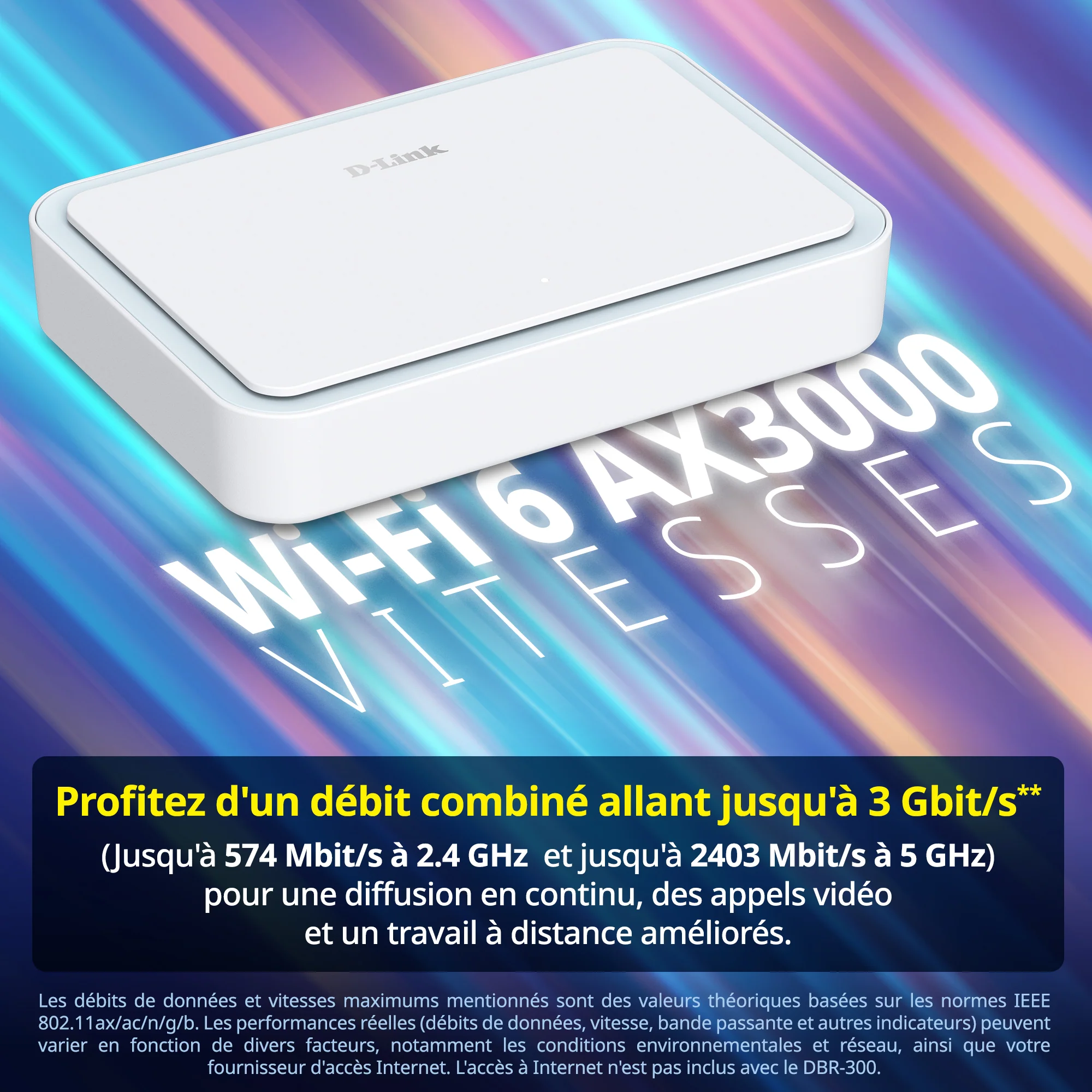 D-Link AX3000 Wi-Fi 6 Portable VPN Travel Router (DBR-330), Multi-WAN, Business-Grade Security, VPN, SPI Firewall, File Sharing, Compact WiFi Hotspot for Public WiFi Sharing, Remote Work, RV, Hotel - Image 5