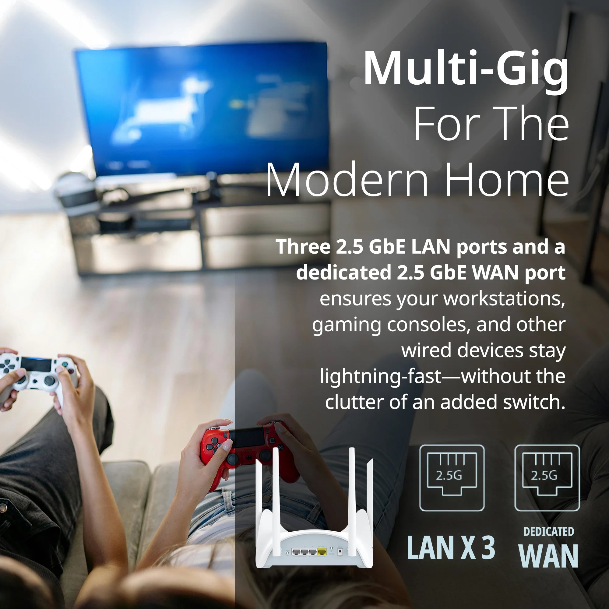 D-Link BE9500 Tri-Band Wi-Fi 7 Smart Router - R95 - Image 8