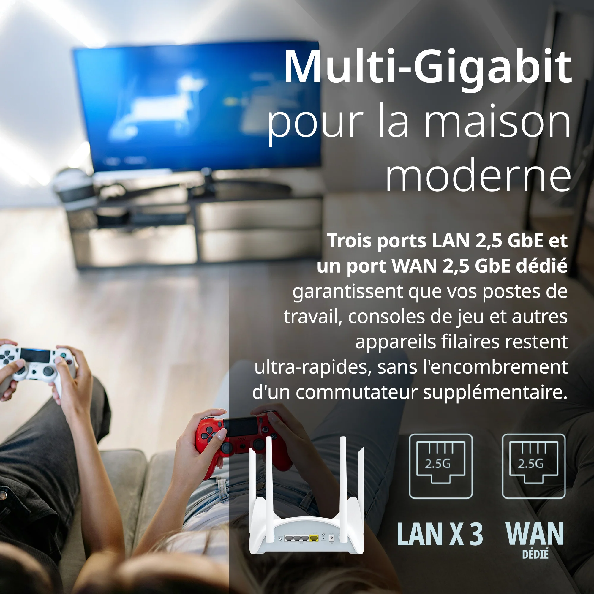 D-Link BE9500 Tri-Band Wi-Fi 7 Smart Router - R95 - Image 9