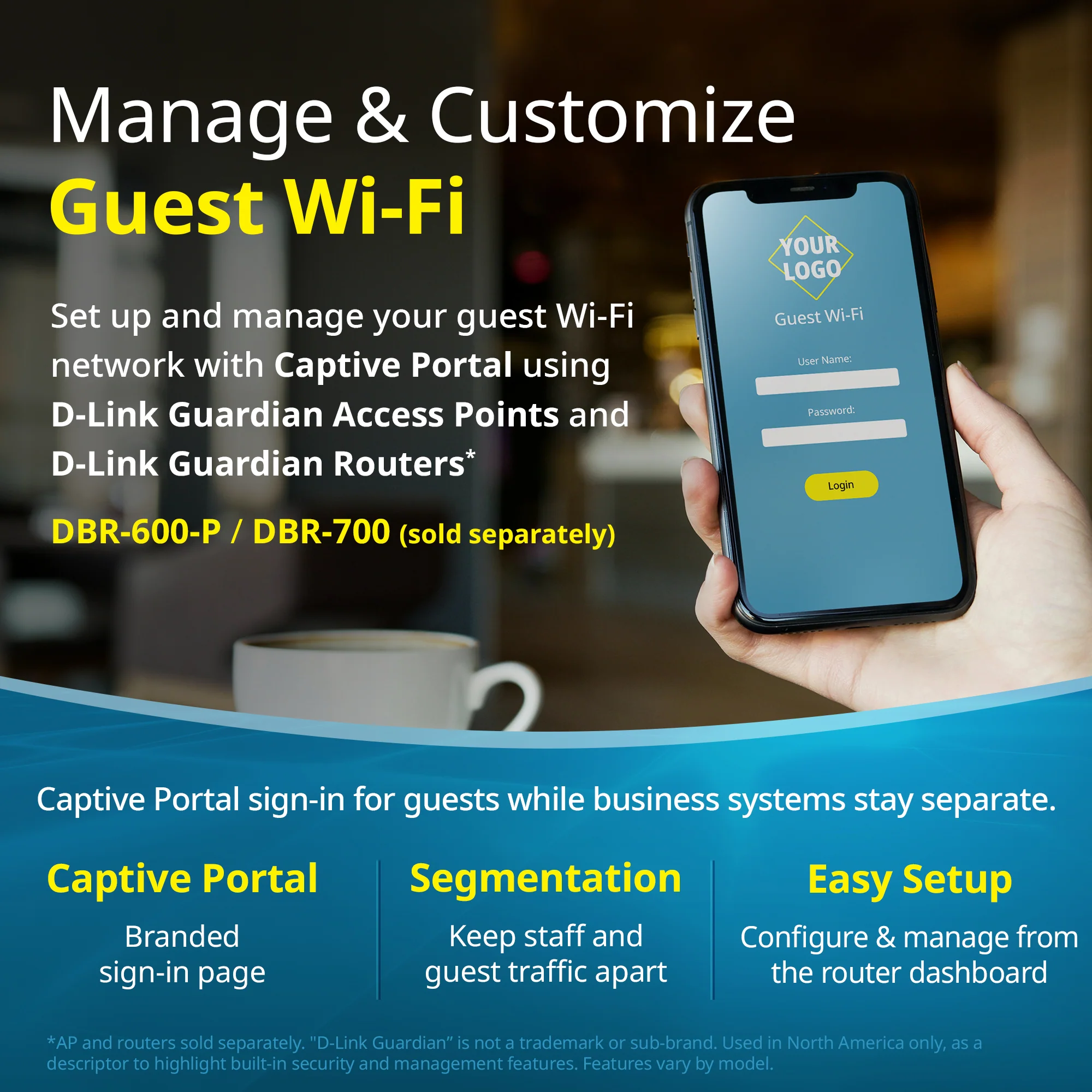 D-Link Guardian 600 PoE Multi-Gig Router (DBR-600-P) Premium Router with Multi-WAN Failover, SPI Firewall, 8x 2.5GbE PoE+ LAN, VPN, and Access Point Management (up to 10 APs) - Image 24