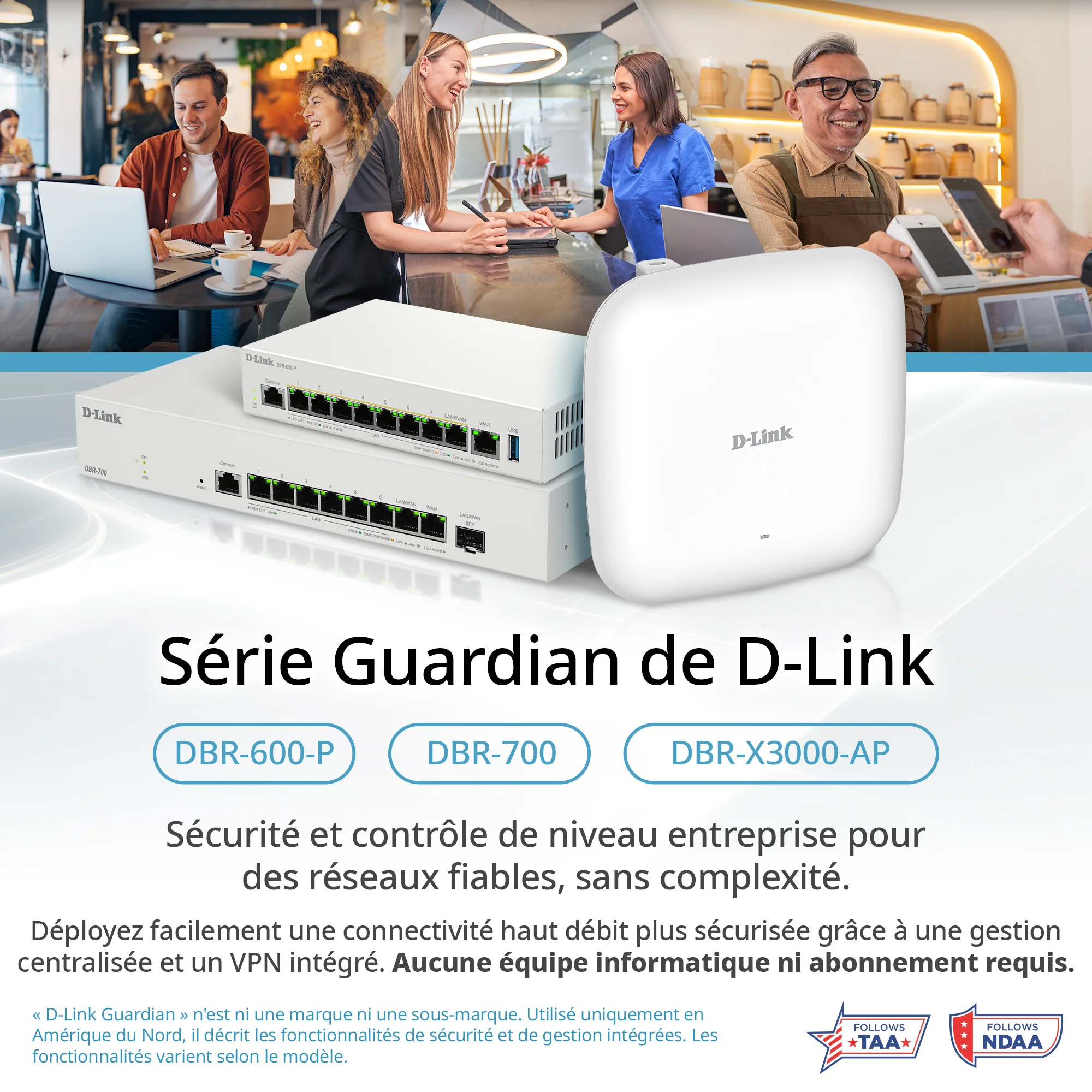D-Link Guardian 600 PoE Multi-Gig Router (DBR-600-P) Premium Router with Multi-WAN Failover, SPI Firewall, 8x 2.5GbE PoE+ LAN, VPN, and Access Point Management (up to 10 APs) - Image 27