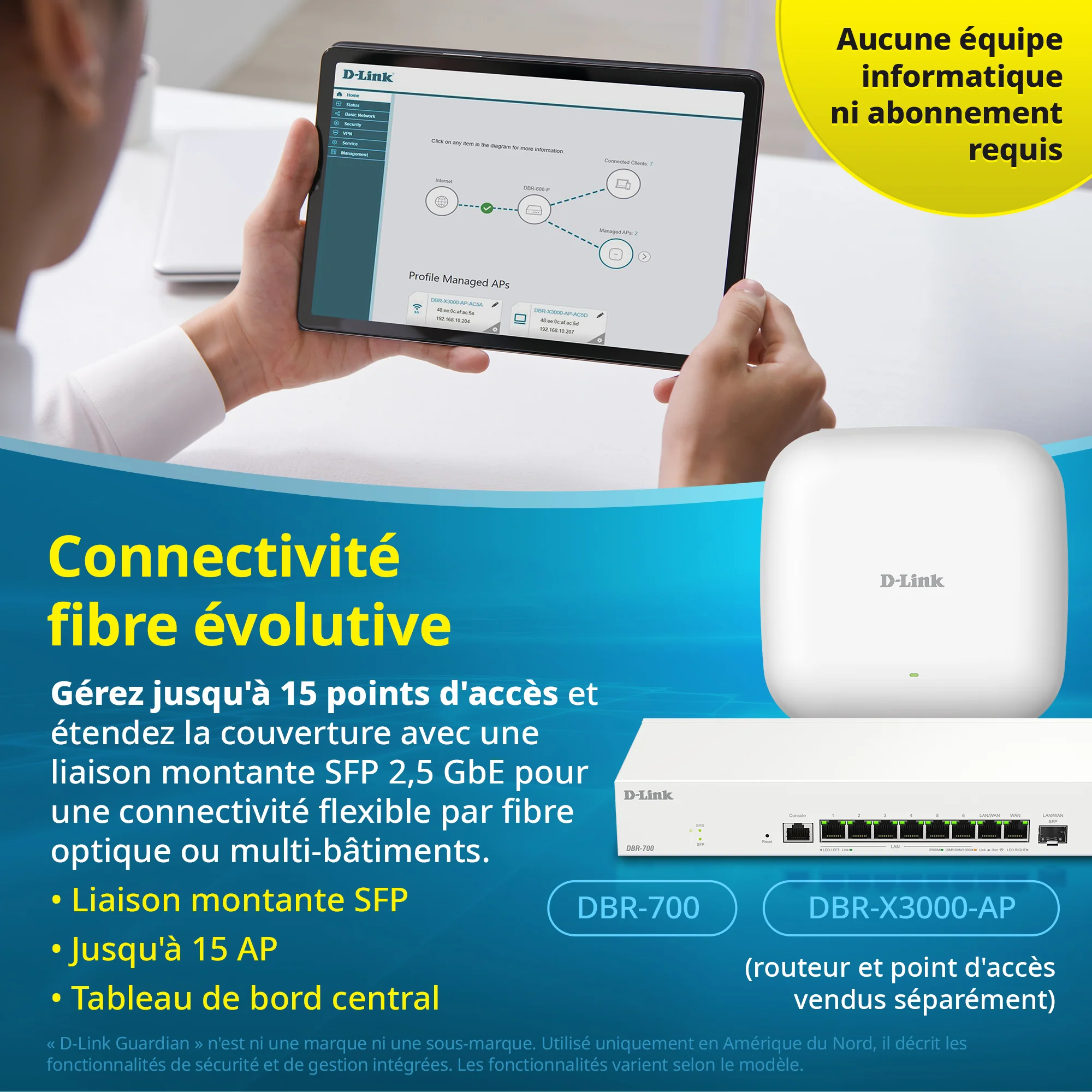 D-Link Guardian X3000 Wi-Fi 6 Access Point (DBR-X3000-AP) Dual-band AX3000 Smart Access Point with WPA3, VLANs, PoE Powered, Guest Wi-Fi, Supports Mesh, Centralized Management by D-Link Guardian Routers - Image 27