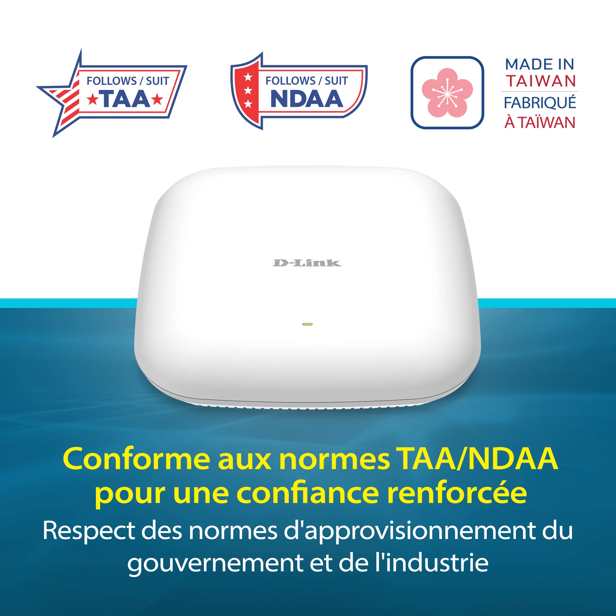 D-Link Guardian X3000 Wi-Fi 6 Access Point (DBR-X3000-AP) Dual-band AX3000 Smart Access Point with WPA3, VLANs, PoE Powered, Guest Wi-Fi, Supports Mesh, Centralized Management by D-Link Guardian Routers - Image 5