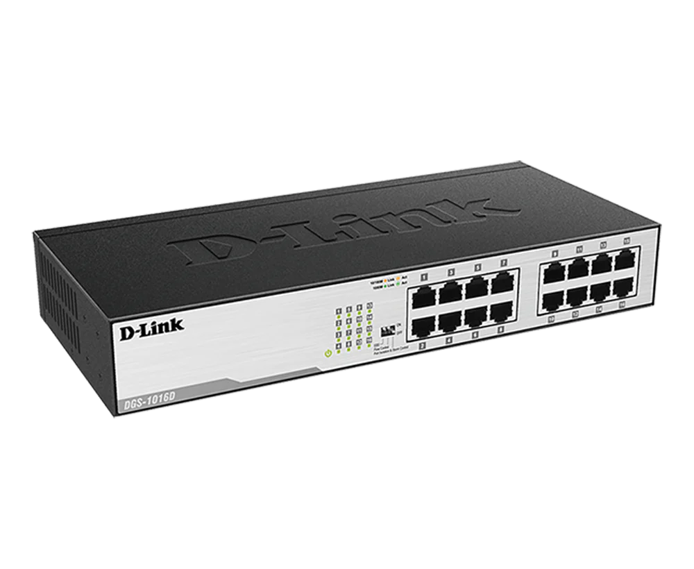 [Certified Refurbished] 16-Port Gigabit Unmanaged Switch - DGS-1016D/RE - Image 4
