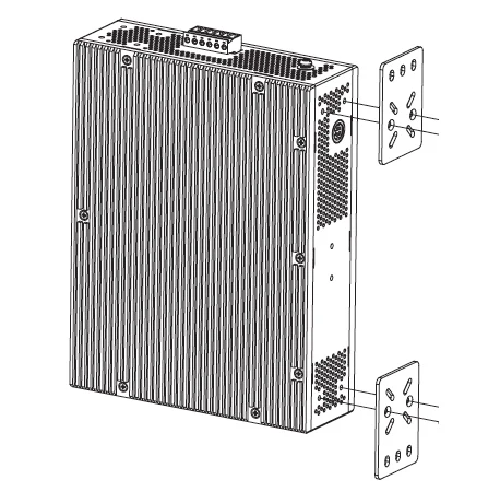 180W (54 V DC output) Power Supply with Rack-Mount Kit for DIS-200G-12PSW Switch - DIS-200G-RPK180 - Image 3