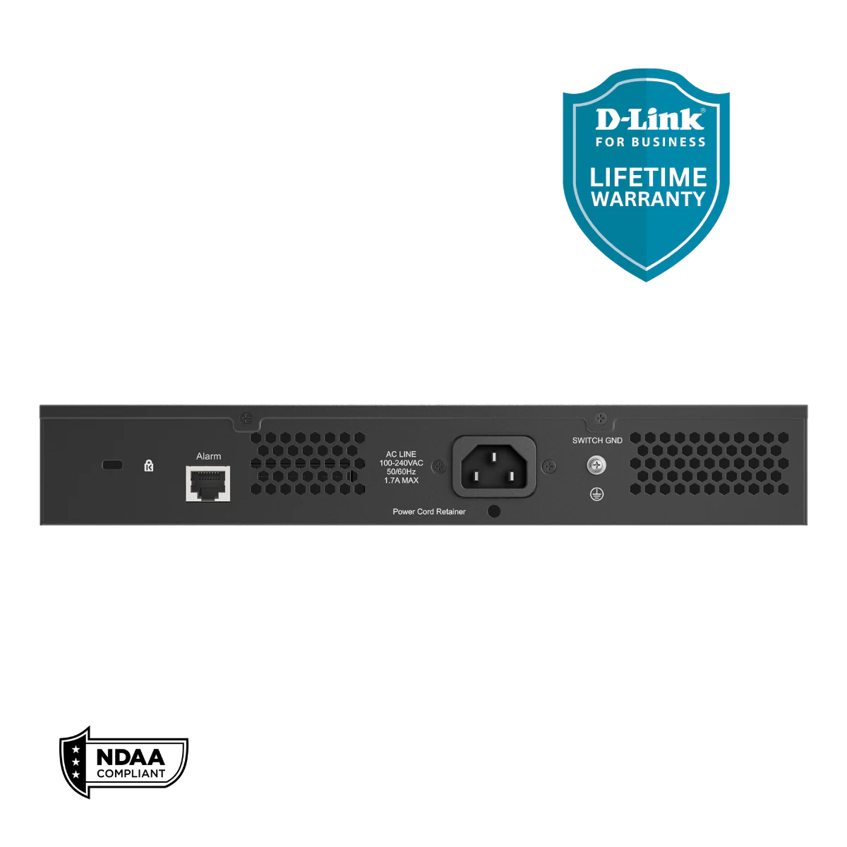 D-Link 8-Port Gigabit PoE+ Smart Managed Switch with 2 SFP Ports - DSS-200G-10MP - Image 3