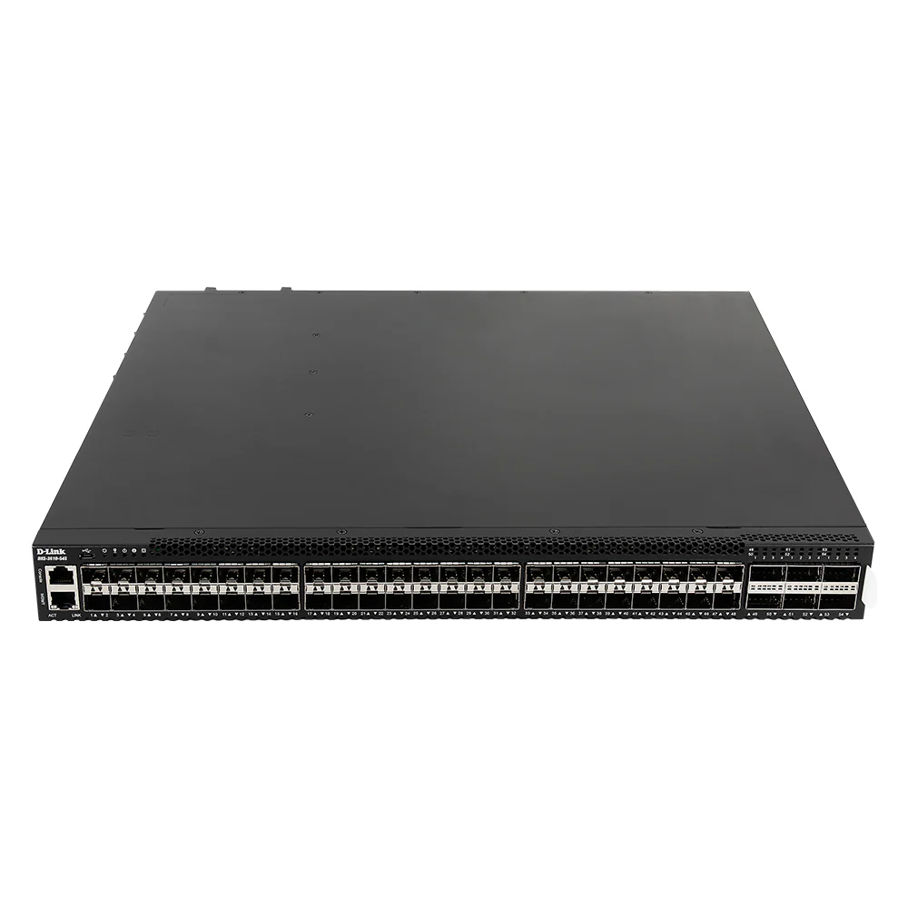 54-Port 10GBE SFP+ Managed Switch including 6 100G QSFP28 ports - DXS-3610-54S/SI