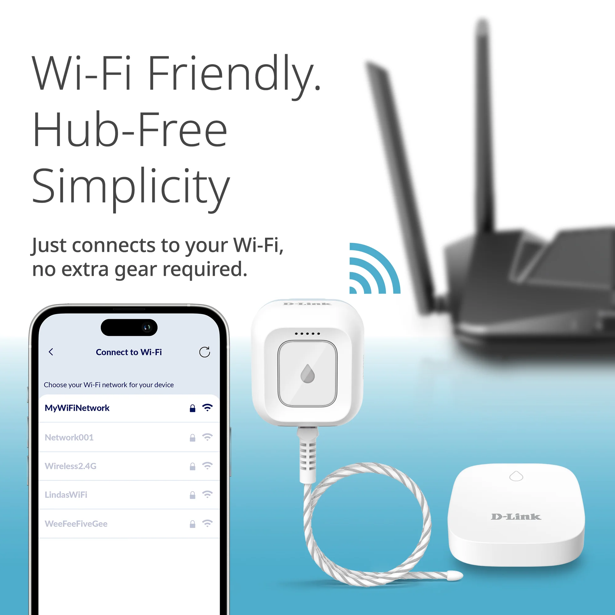 Expandable Smart Wi-Fi Water Leak Sensor Starter Kit - SW-A11KT - Image 10