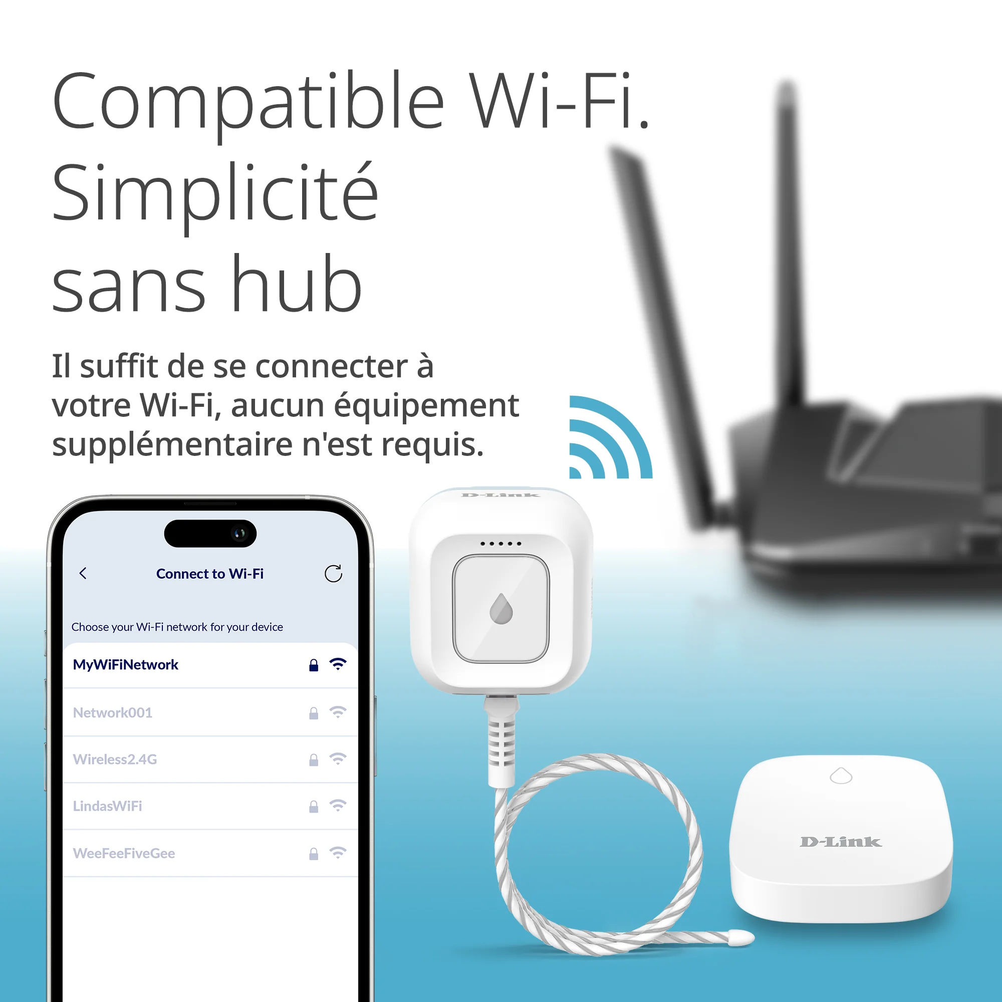 Expandable Smart Wi-Fi Water Leak Sensor Starter Kit - SW-A11KT - Image 11