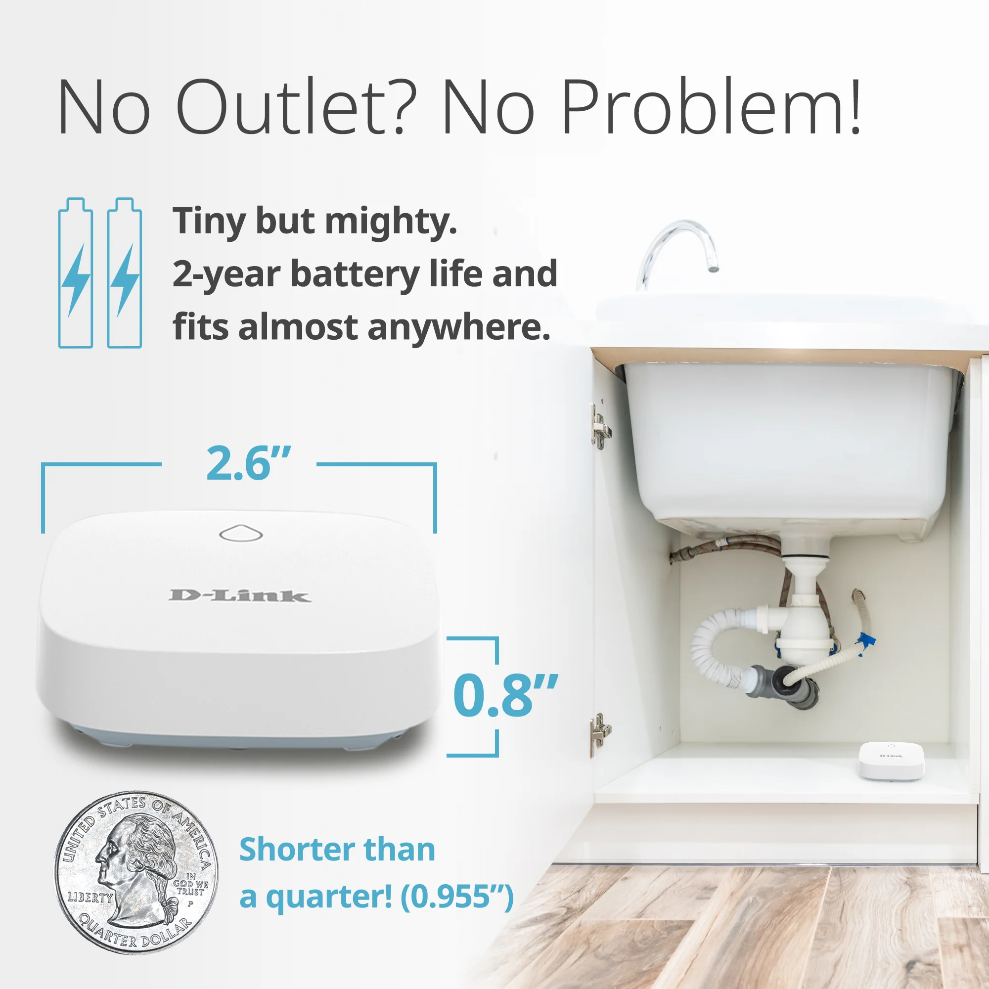 Expandable Smart Wi-Fi Water Leak Sensor Starter Kit - SW-A11KT - Image 14