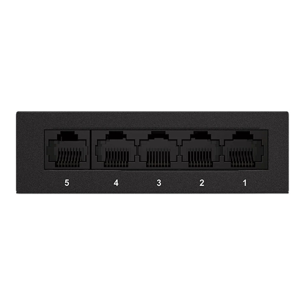 5-Port Gigabit Unmanaged Metal Desktop Switch - GO-SW-5GE - Image 2