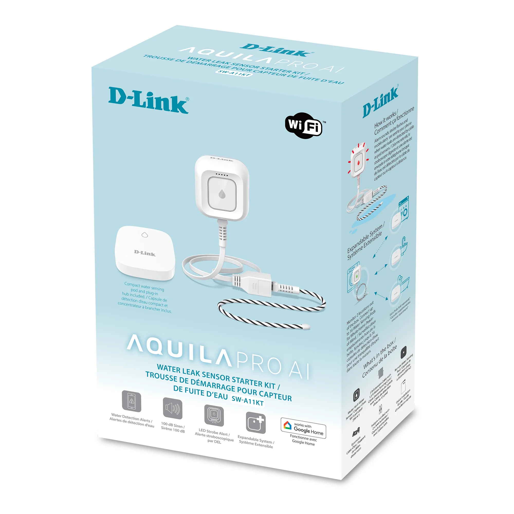 Expandable Smart Wi-Fi Water Leak Sensor Starter Kit - SW-A11KT - Image 24