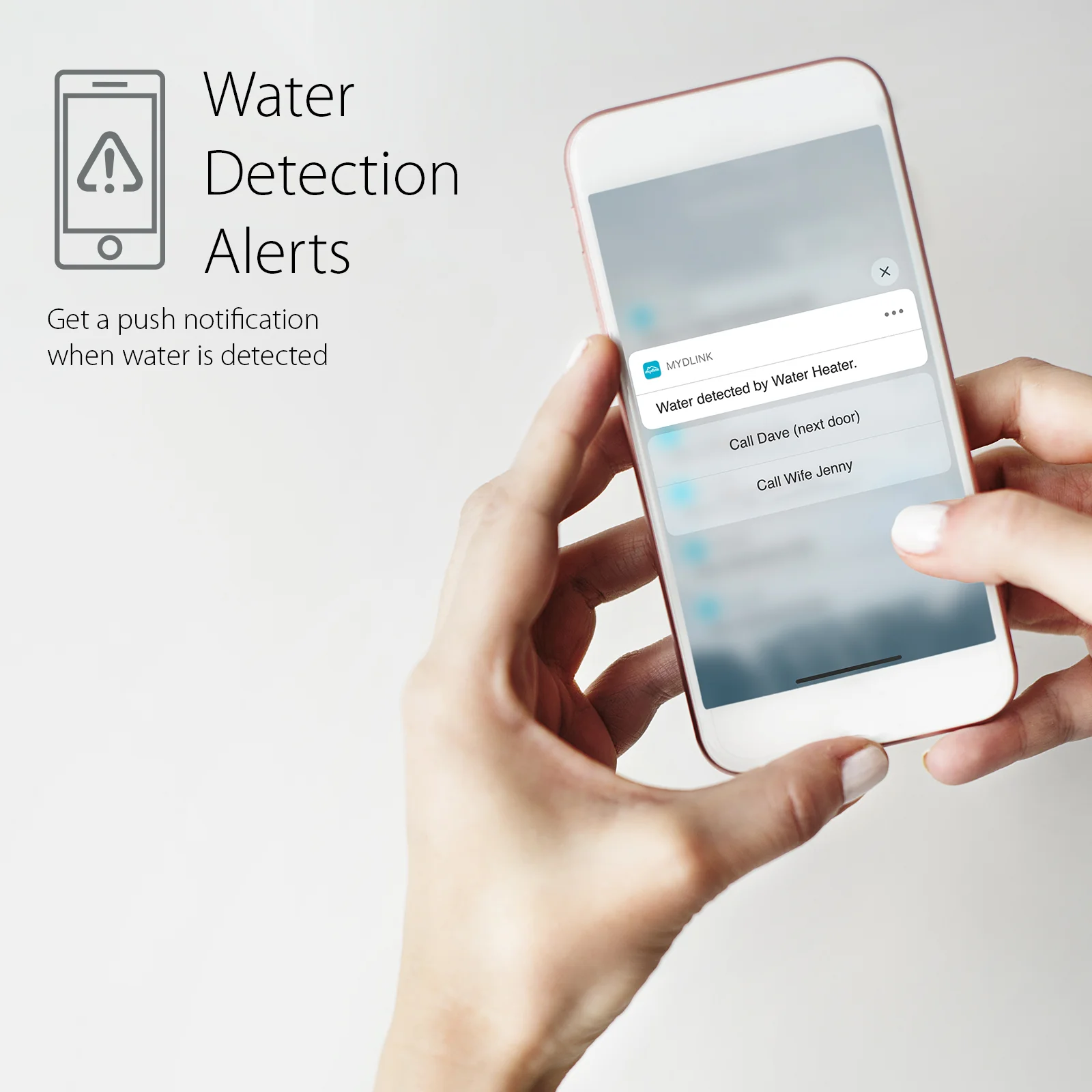 Whole Home Smart Wi-Fi Water Leak Sensor Starter Kit - DCH-S1621KT - Image 7