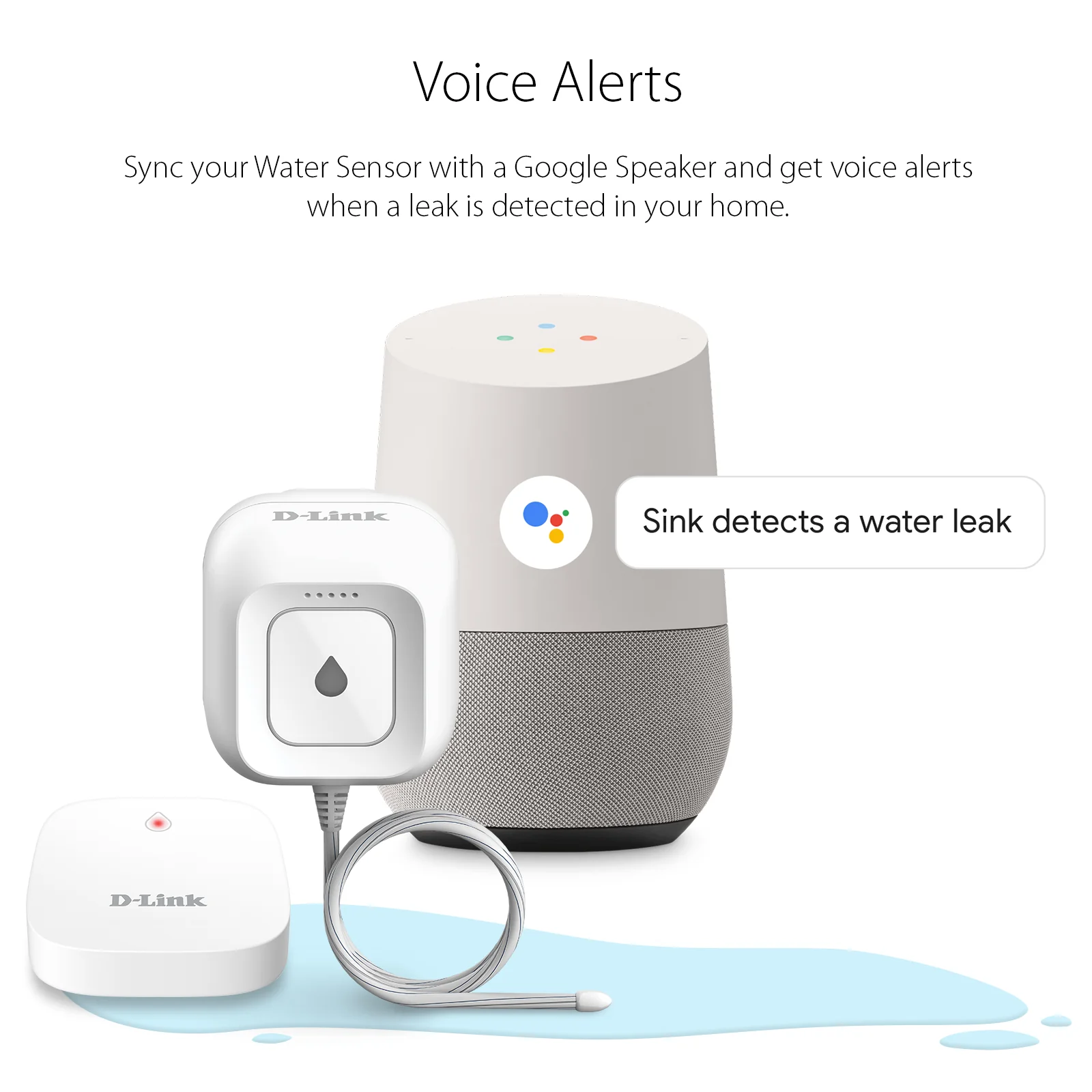 Whole Home Smart Wi-Fi Water Leak Sensor Starter Kit - DCH-S1621KT - Image 8